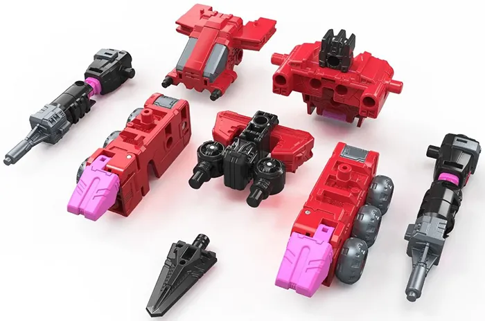Decepticon Slicer with Exo-Suit IDW Shattered Glass Deluxe Class | Transformers Generations Shattered Glass Collection