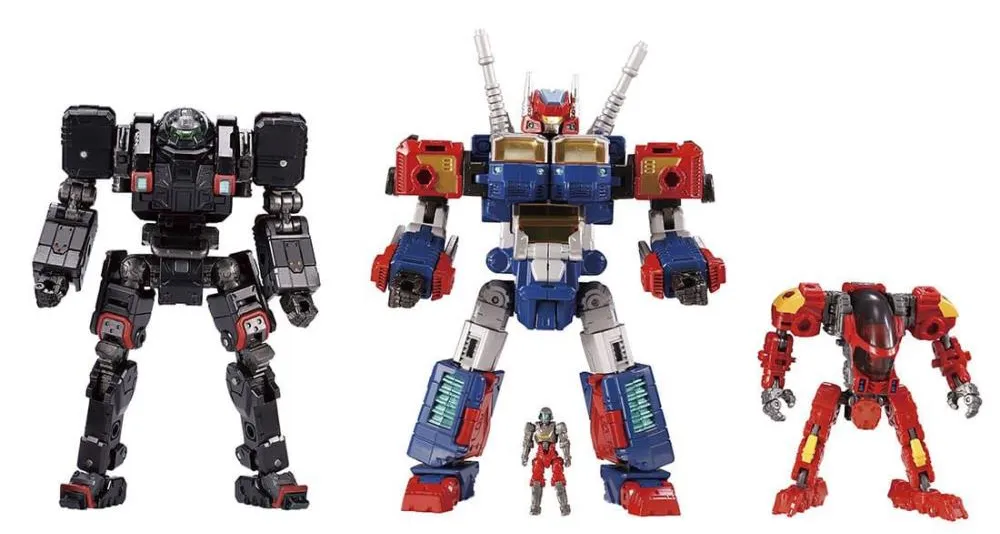 DA-93 Robot-Base Machine Set | Diaclone Reboot