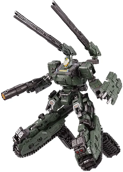 TM-08 Tactical Mover Tread Versaulter Chariot Unit Cosmo Marines Version | Diaclone Reboot