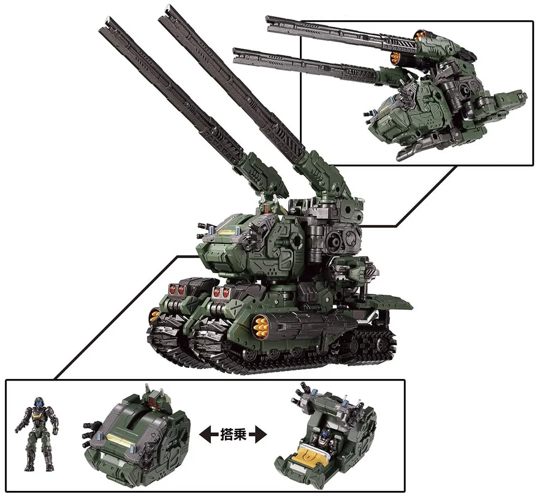 TM-08 Tactical Mover Tread Versaulter Chariot Unit Cosmo Marines Version | Diaclone Reboot