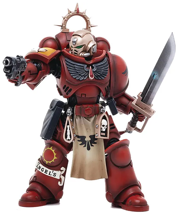 Blood Angels Primaris Lieutenant Tolmeron 1/18 Scale | Warhammer 40K | Joy Toy