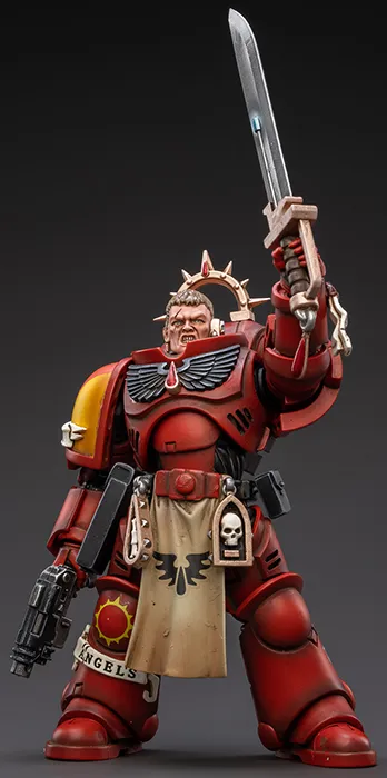 Blood Angels Primaris Lieutenant Tolmeron 1/18 Scale | Warhammer 40K | Joy Toy