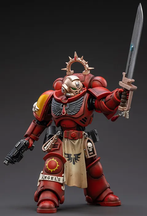 Blood Angels Primaris Lieutenant Tolmeron 1/18 Scale | Warhammer 40K | Joy Toy