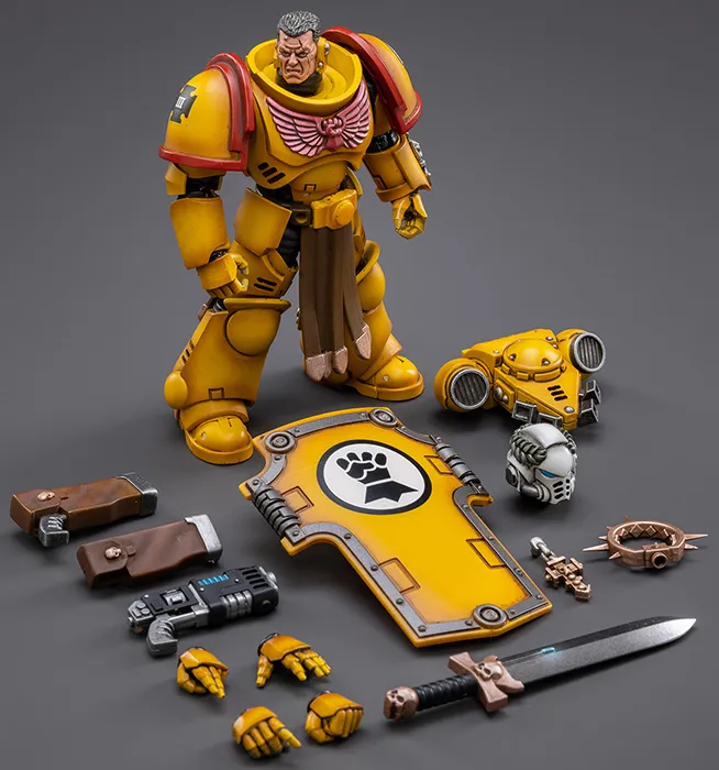 Imperial Fists Veteran Brother Thracius 1/18 Scale | Warhammer 40K | Joy Toy