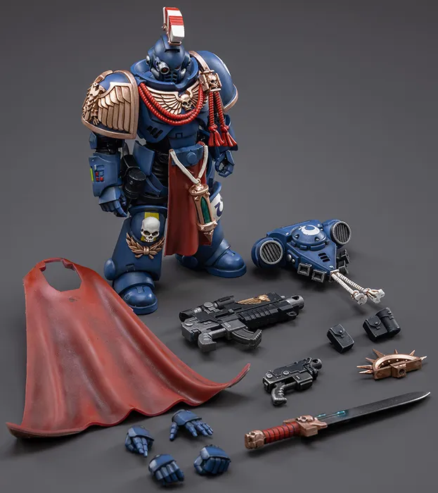 Ultramarines Primaris Captain Sidonicus 1/18 Scale | Warhammer 40K | Joy Toy