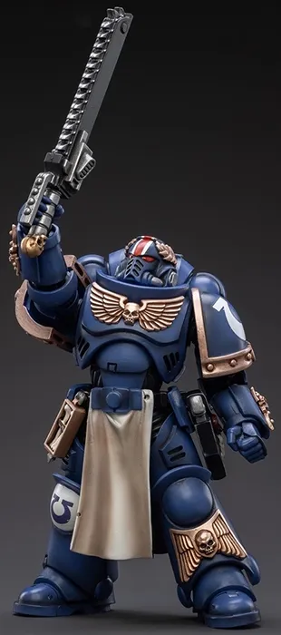 Ultramarines Primaris Lieutenant Horatius 1/18 Scale | Warhammer 40K | Joy Toy