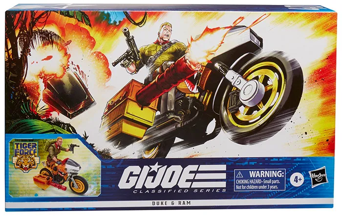 Tiger Force Duke and RAM 6-Inch Scale | G.I. Joe Classified Series