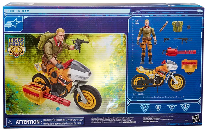 Tiger Force Duke and RAM 6-Inch Scale | G.I. Joe Classified Series