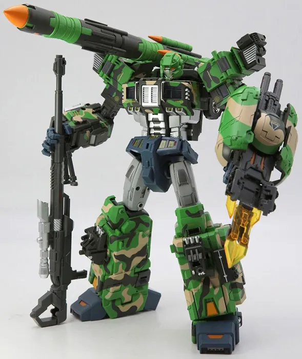 STC-01NB-AP Supreme Tactical Commander Nuclear Blast Version Upgrade Parts | TFC Toys