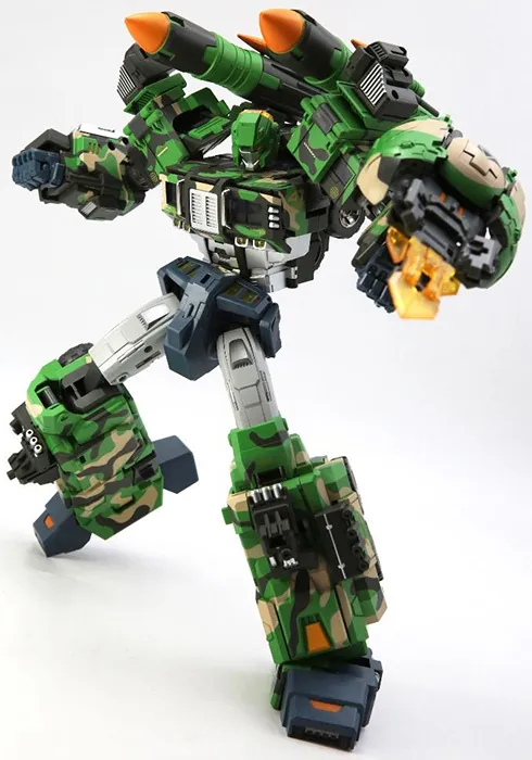 STC-01NB-AP Supreme Tactical Commander Nuclear Blast Version Upgrade Parts | TFC Toys