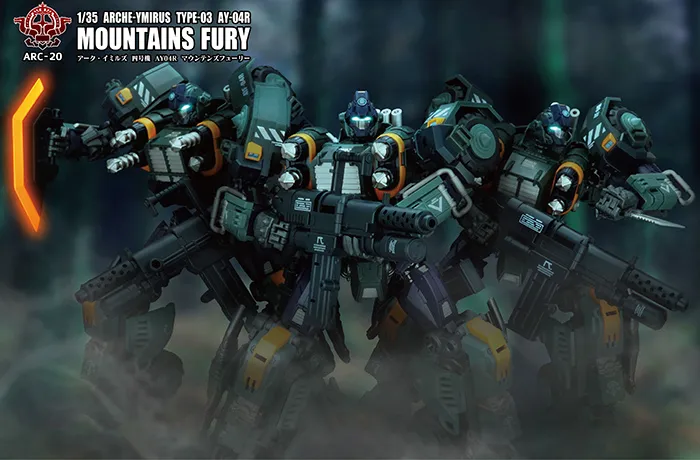 ARC-20 Arche-Ymirus TYPE-03 AY-04R Mountains Fury 1:35 Scale | ARCHECORE