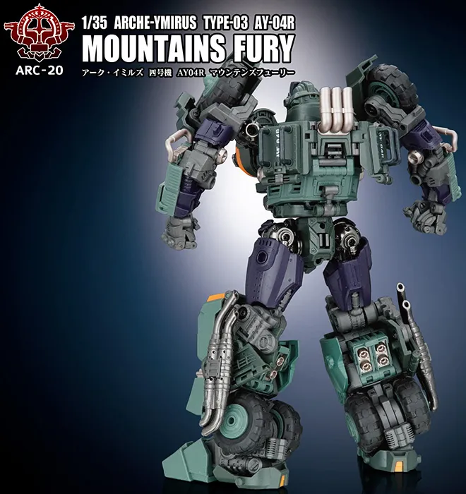 ARC-20 Arche-Ymirus TYPE-03 AY-04R Mountains Fury 1:35 Scale | ARCHECORE