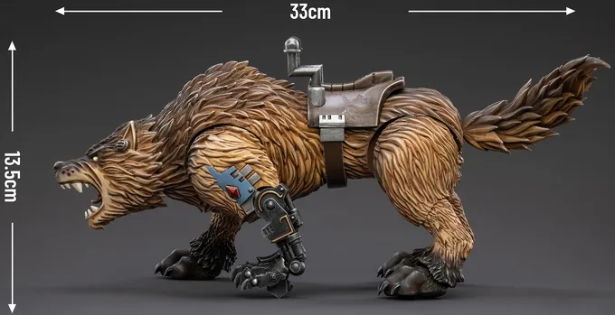 Space Wolves Thunderwolf Cavalry Bjane 1/18 Scale | Warhammer 40K | Joy Toy