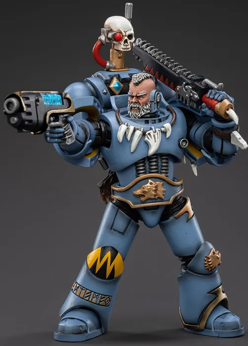 Space Wolves Thunderwolf Cavalry Bjane 1/18 Scale | Warhammer 40K | Joy Toy