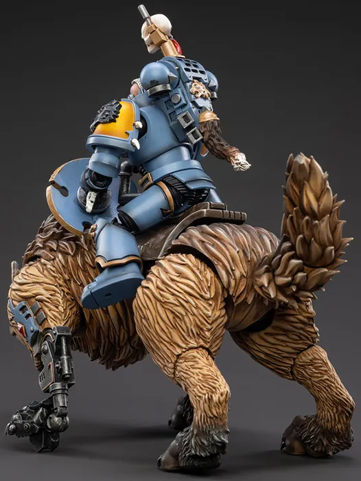 Space Wolves Thunderwolf Cavalry Bjane 1/18 Scale | Warhammer 40K | Joy Toy