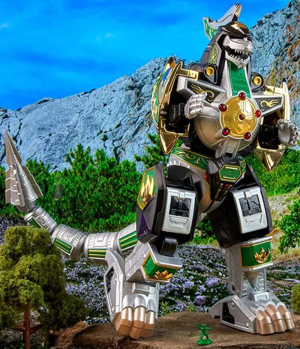 Dragonzord Lightning Collection Zord Ascension Project 1/144 Scale | Mighty Morphin Power Rangers | Hasbro