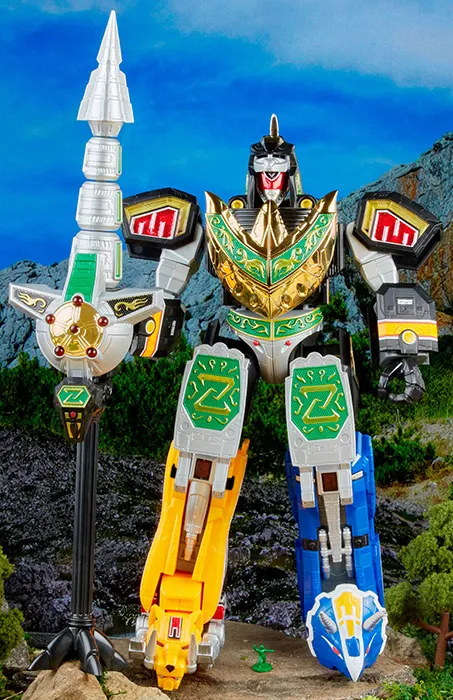 Dragonzord Lightning Collection Zord Ascension Project 1/144 Scale | Mighty Morphin Power Rangers | Hasbro