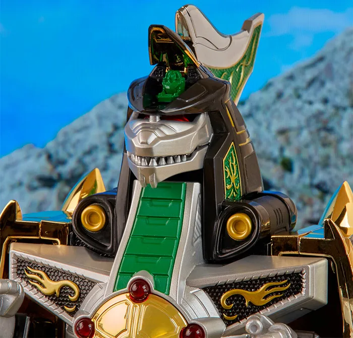 Dragonzord Lightning Collection Zord Ascension Project 1/144 Scale | Mighty Morphin Power Rangers | Hasbro