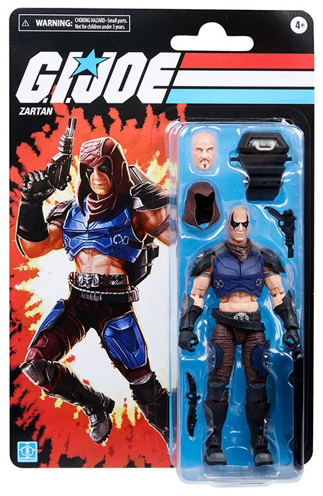 Zartan 6-Inch Scale | G.I. Joe Classified Series Retro Cardback