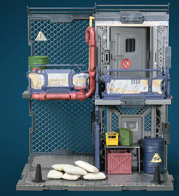 SIB-08 Outpost Diorama Building Set | Scene in Box | Fresh Retro