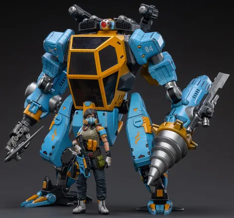 NORTH 04 Armed Attack Mecha with Pilot | Joy Toy Battle for the Stars