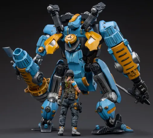 NORTH 04 Armed Attack Mecha with Pilot | Joy Toy Battle for the Stars