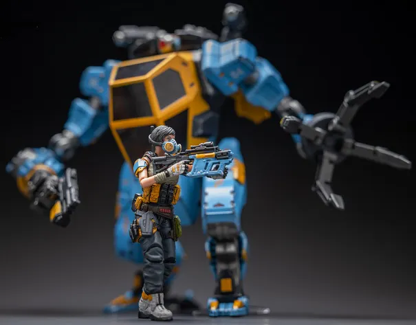 NORTH 04 Armed Attack Mecha with Pilot | Joy Toy Battle for the Stars