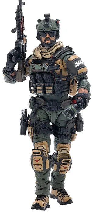 Spartan Squad Soldier 01 1/18 Scale | Joy Toy