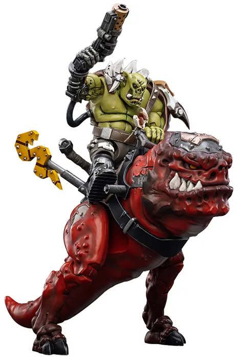 Orks Squighog Nob On Smasha Squig 1/18 Scale | Warhammer 40K | Joy Toy