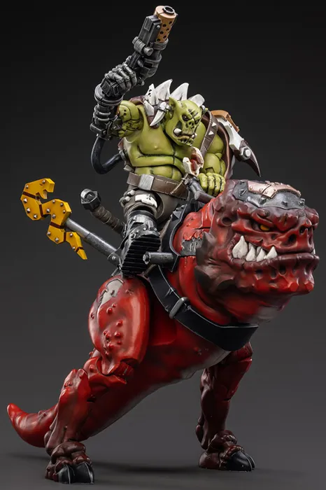 Orks Squighog Nob On Smasha Squig 1/18 Scale | Warhammer 40K | Joy Toy