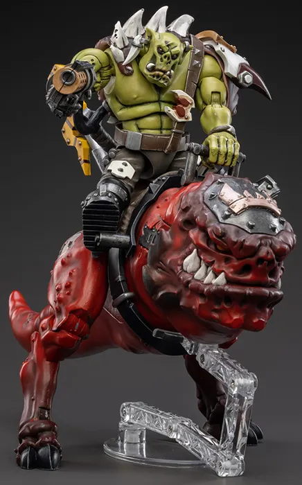 Orks Squighog Nob On Smasha Squig 1/18 Scale | Warhammer 40K | Joy Toy