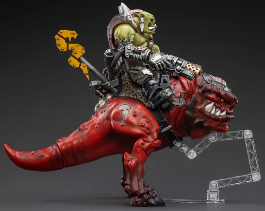 Orks Squighog Nob On Smasha Squig 1/18 Scale | Warhammer 40K | Joy Toy