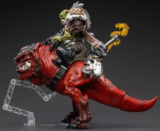 Orks Squighog Nob On Smasha Squig 1/18 Scale | Warhammer 40K | Joy Toy