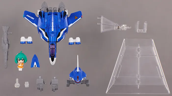 VF-25G Messiah Valkyrie Michael Use Version and Ranka Set Tiny Session | Macross Frontier | Bandai Spirits