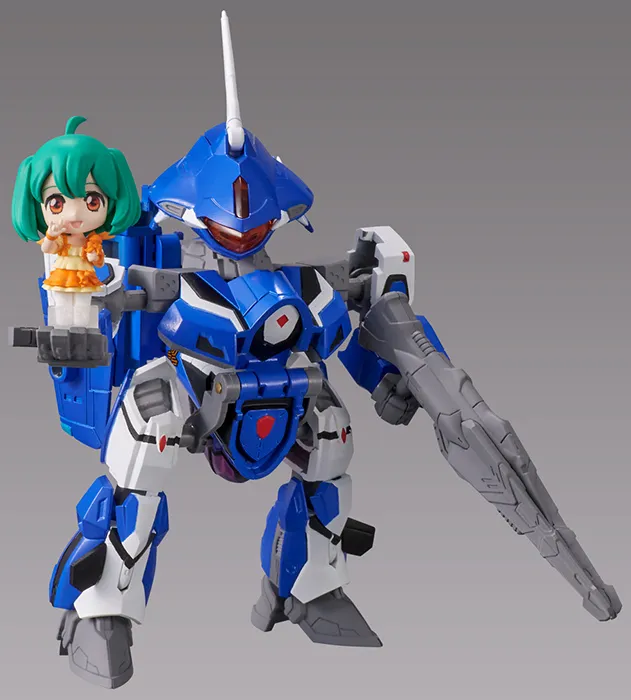 VF-25G Messiah Valkyrie Michael Use Version and Ranka Set Tiny Session | Macross Frontier | Bandai Spirits