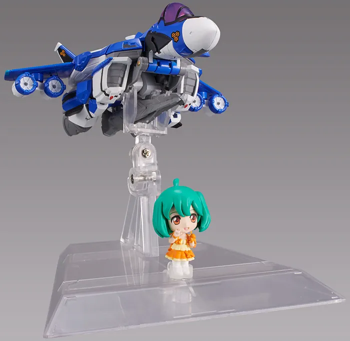 VF-25G Messiah Valkyrie Michael Use Version and Ranka Set Tiny Session | Macross Frontier | Bandai Spirits
