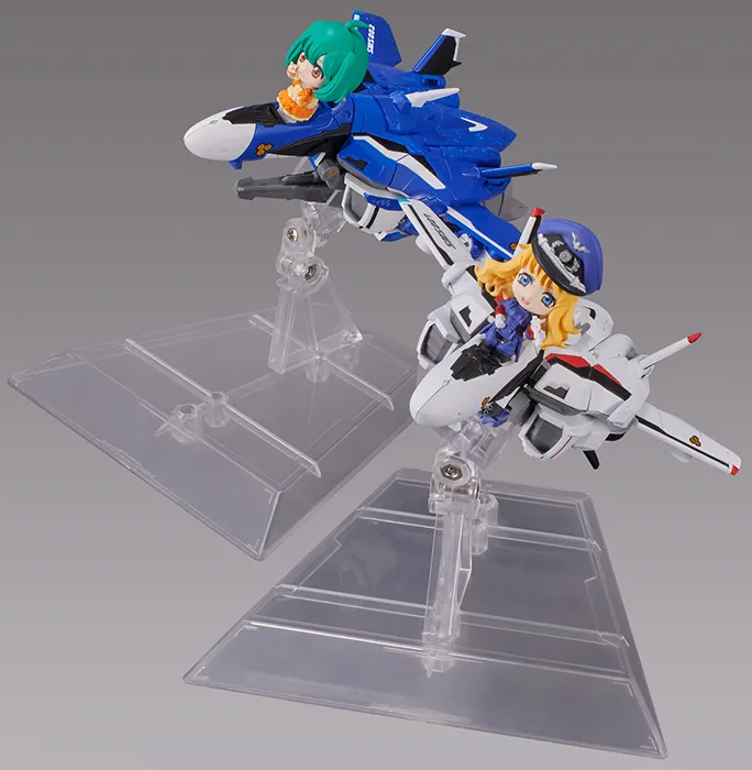 VF-25G Messiah Valkyrie Michael Use Version and Ranka Set Tiny Session | Macross Frontier | Bandai Spirits