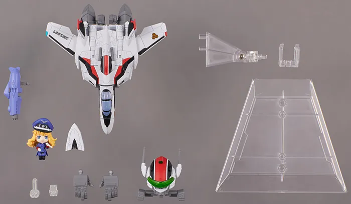 VF-25F Messiah Valkyrie Alto Use Version and Sheryl Set Tiny Session | Macross Frontier | Bandai Spirits