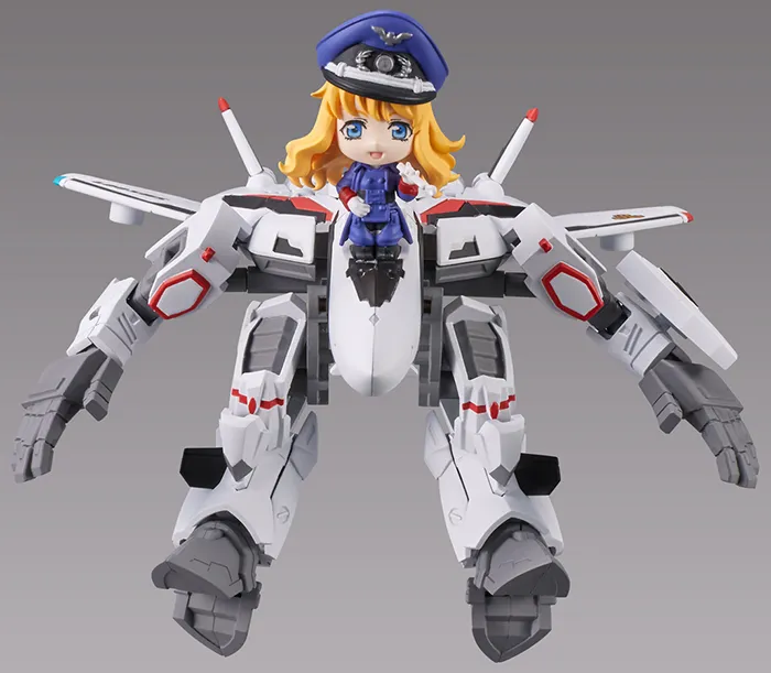 VF-25F Messiah Valkyrie Alto Use Version and Sheryl Set Tiny Session | Macross Frontier | Bandai Spirits