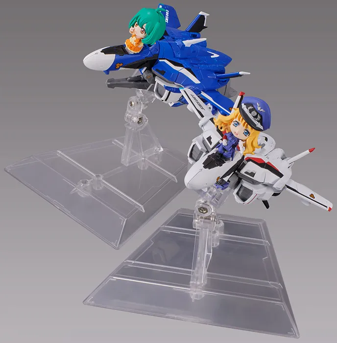 VF-25F Messiah Valkyrie Alto Use Version and Sheryl Set Tiny Session | Macross Frontier | Bandai Spirits