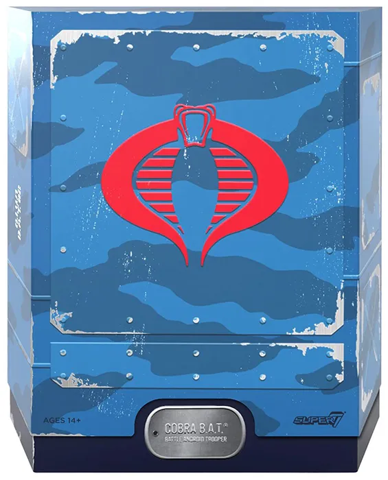 Cobra B.A.T. Comic Version SDCC 2022 Exclusive 7-inch Scale | G.I. Joe Ultimates | Super7