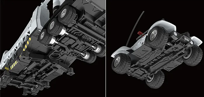 Type 98 Command Vehicle and Type 99 Special Labor Carrier Model Kit MODEROID | Mobile Police Patlabor | Good Smile Company