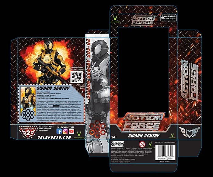 Swarm Sentry 1/12 Scale | Action Force | Valaverse