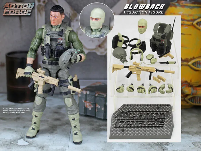 Blowback 1/12 Scale | Action Force | Valaverse