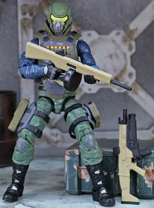 Steel Brigade Gear Pack 1/12 Scale | Action Force | Valaverse