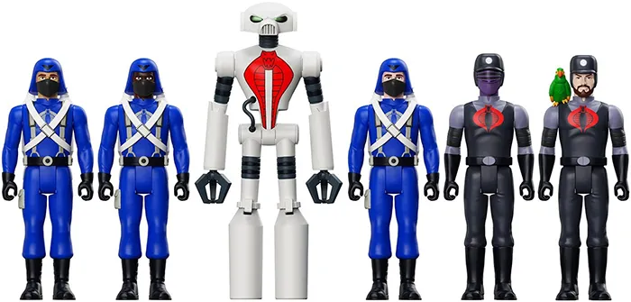 Snakelings SDCC 2022 Exclusive Box Set ReAction | G.I. Joe | Super7