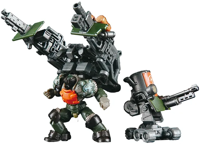 ARC-23 Yggdrasill ARCHE-SOLDIER Squad Portable Fortifications 1:35 Scale | ARCHECORE