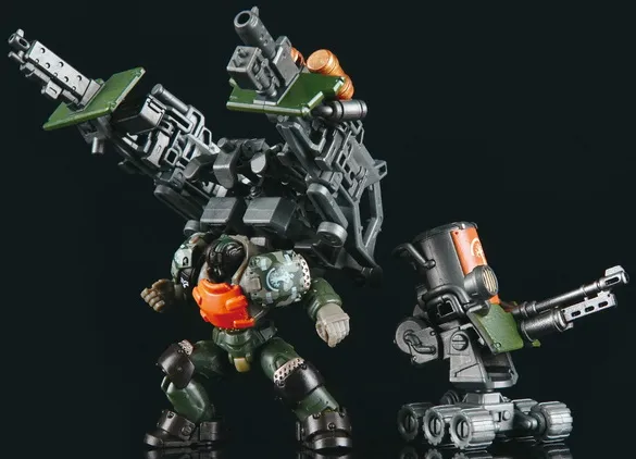 ARC-23 Yggdrasill ARCHE-SOLDIER Squad Portable Fortifications 1:35 Scale | ARCHECORE