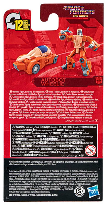 Wheelie Core Class | Transformers Studio Series | Transformers: The Movie 86
