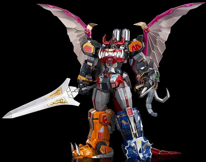 Dino Megazord Go! Kara Kuri Combine | Mighty Morphin Power Rangers | Flame Toys